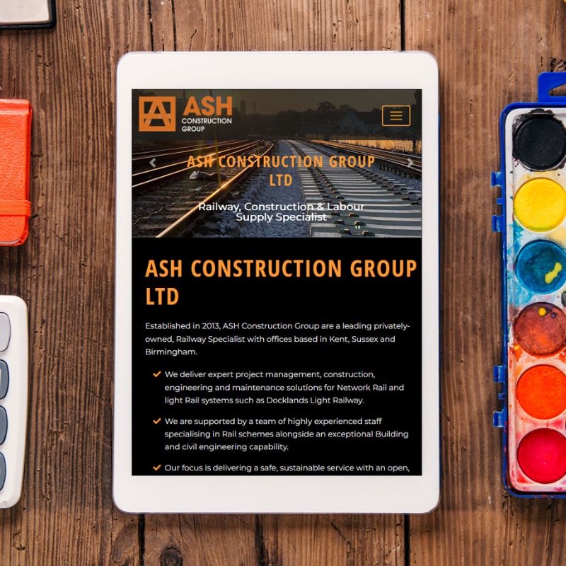 Ash Civil Construction Group Gallery Image - Broadbiz Web Services Ltd.