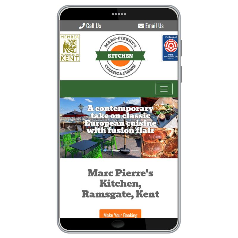 Marc-Pierre's Kitchen - Broadbiz Web Services Ltd. Gallery