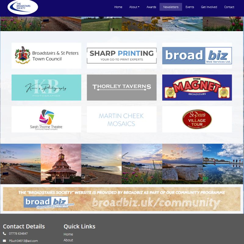 Community: The Broadstairs Society Gallery Image - Broadbiz Web Services Ltd.