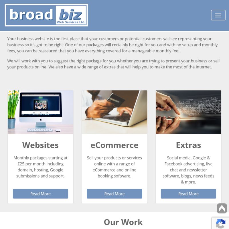  - Broadbiz Web Services Ltd. Project