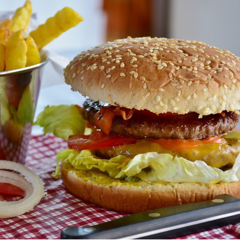 3 Burgers for £12.00 - Orange Pepper Bar & Kitchen Project